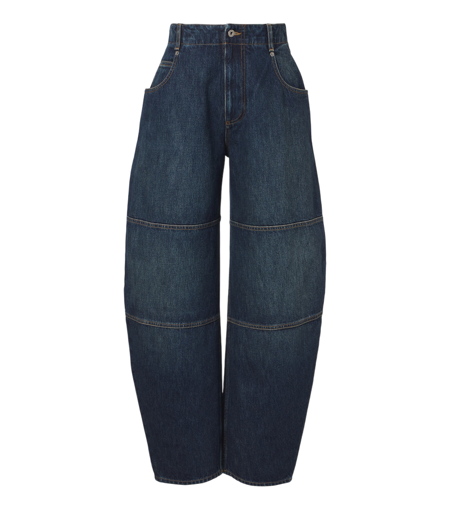 Jean à jambes tonneau délavé Loewe