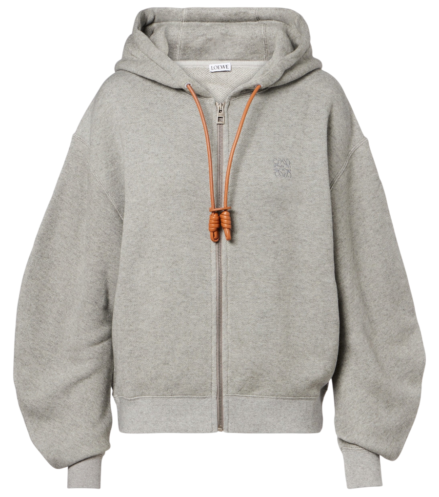Sweat à capuche Loewe Flamenco en coton et cachemire