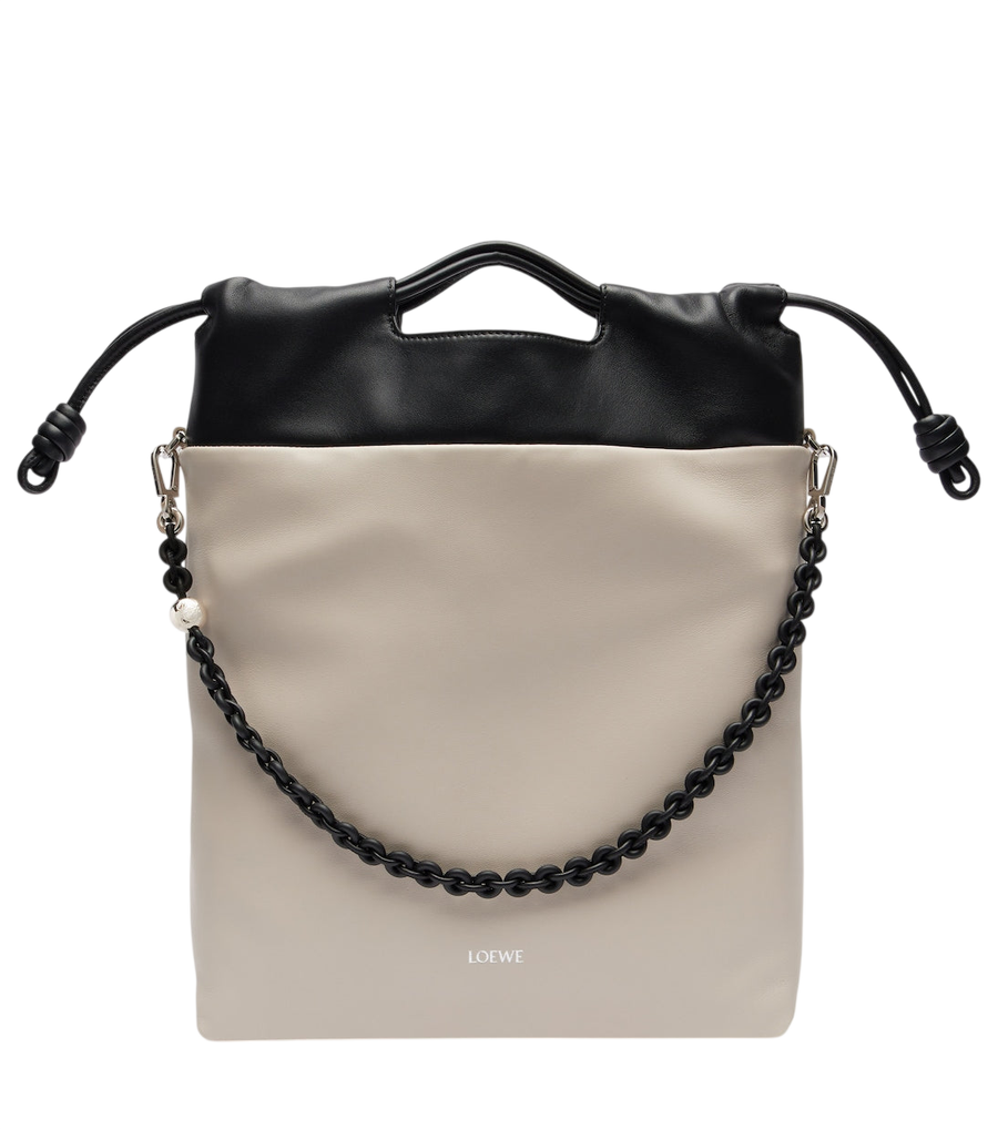 Loewe Flamenco leather clutch