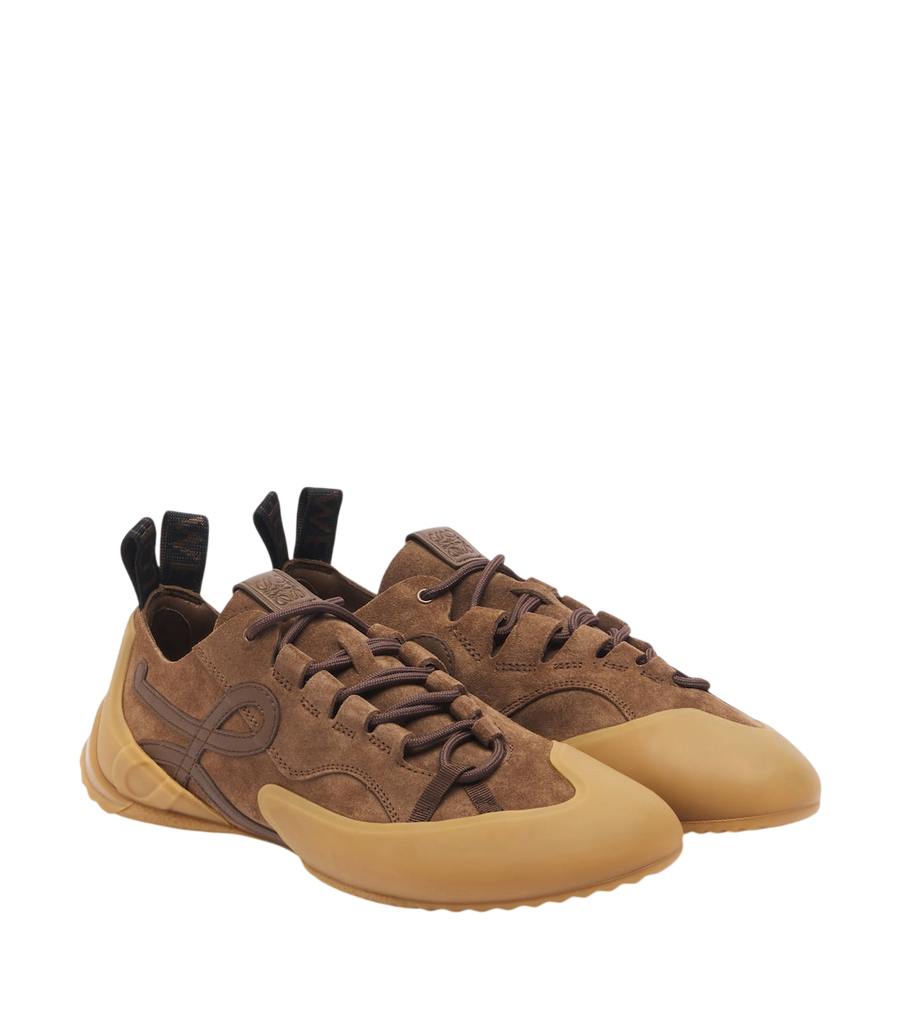 Loewe Grip Anagram suede sneakers