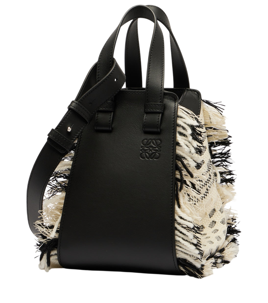 Loewe Hammock Compact leather top-handle bag