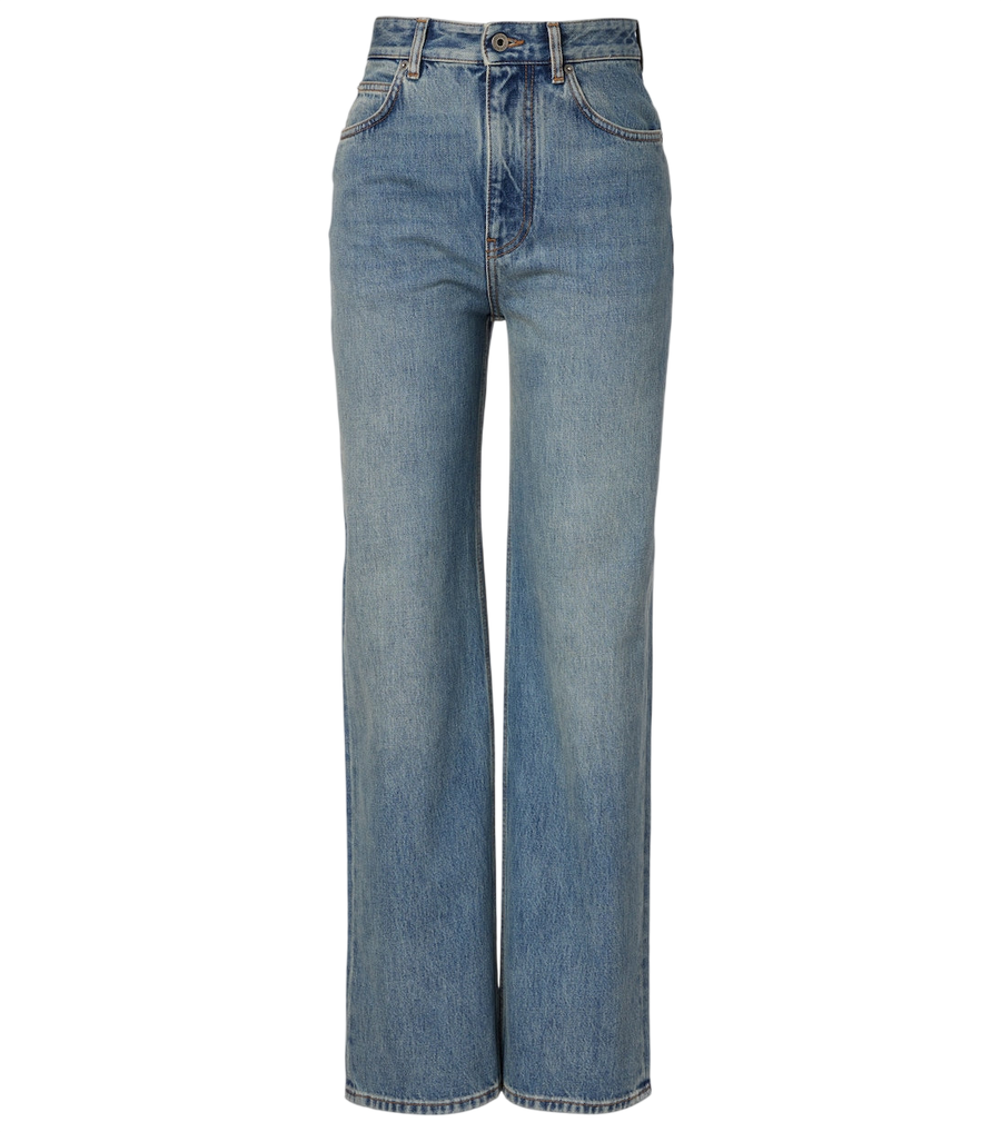 Loewe High-rise wide-leg jeans