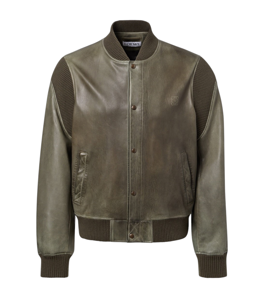 Loewe Leather bomber jacket