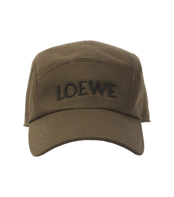 Loewe Cappellino da baseball in cotone con logo ricamato