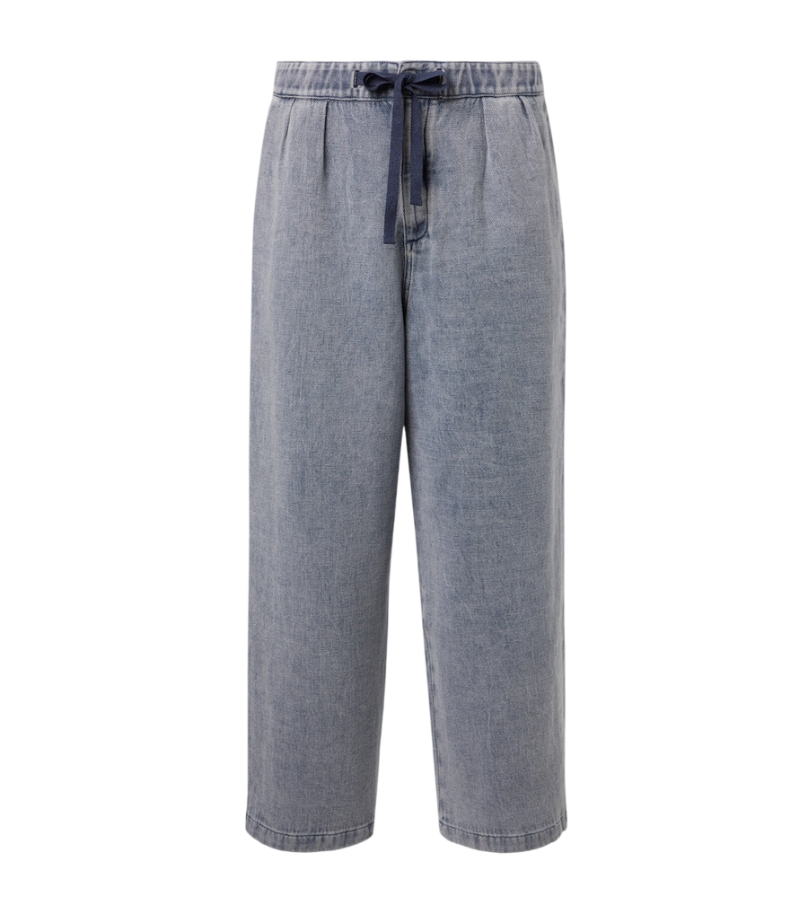 Loewe Mid-rise wide-leg jeans