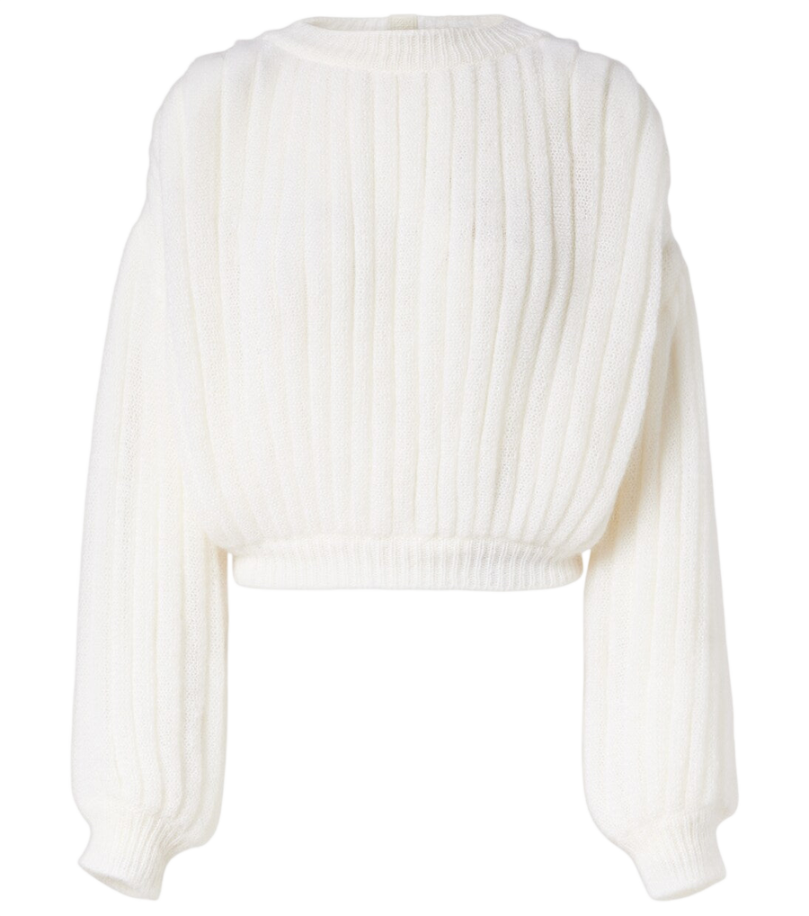 Loewe Mohair and cotton-blend sweater