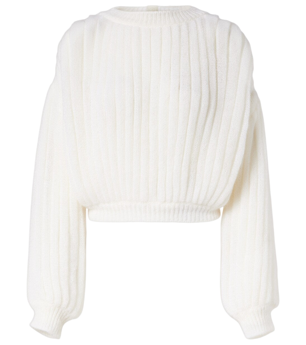 Loewe Mohair and cotton-blend sweater
