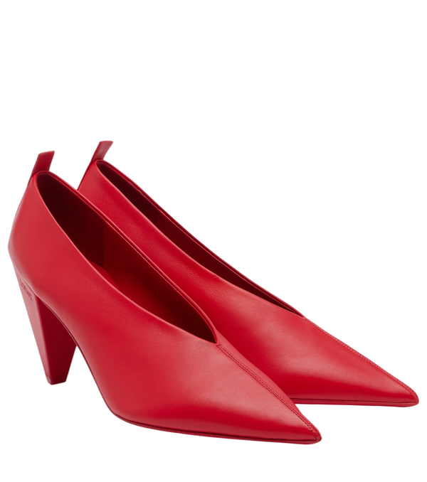 Loewe Décolleté in pelle Origami Cubic