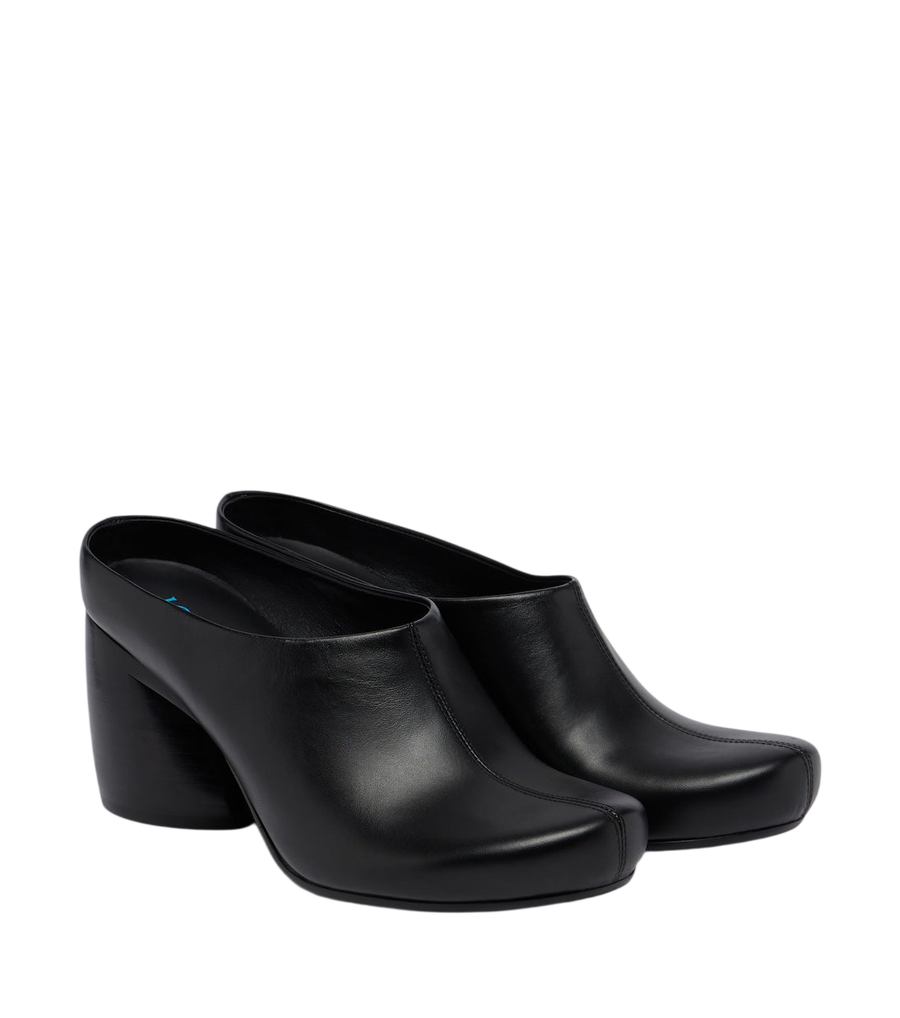 Loewe Oval leather mules