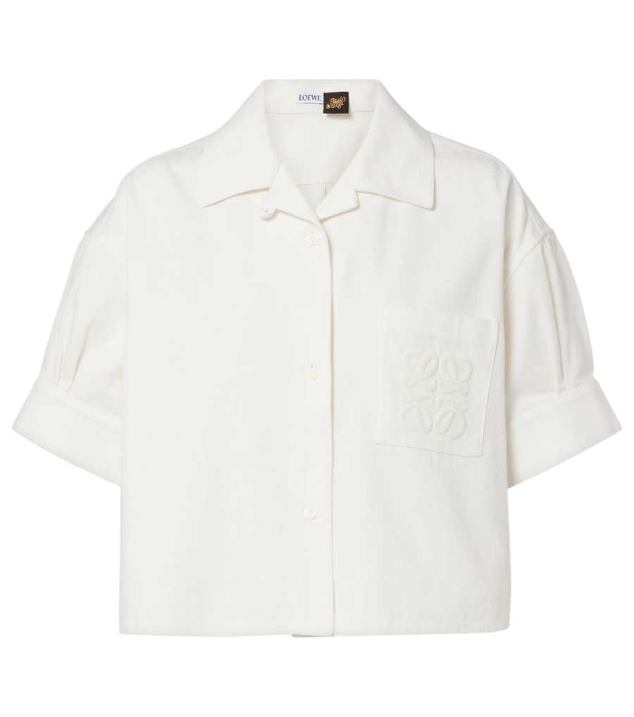 Loewe Paula's Ibiza Anagram denim shirt