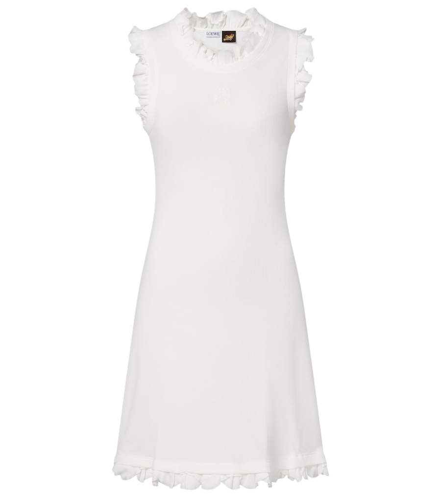 Loewe Paula's Ibiza cotton-blend minidress