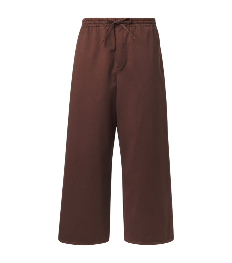 Loewe Paula's Ibiza cotton-blend wide-leg pants