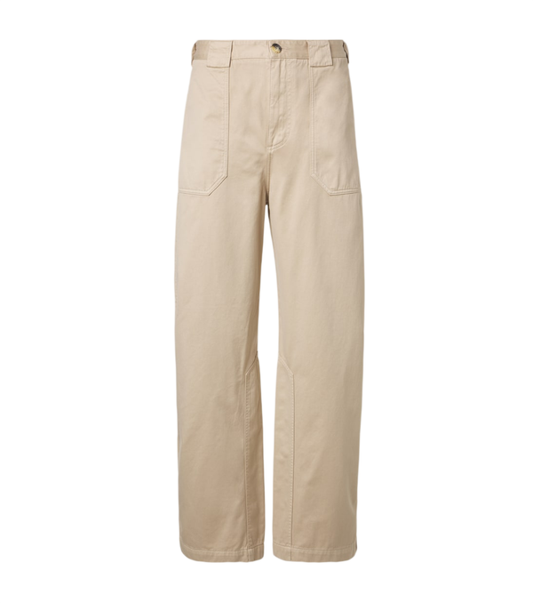 Loewe Paula's Ibiza cotton canvas straight pants