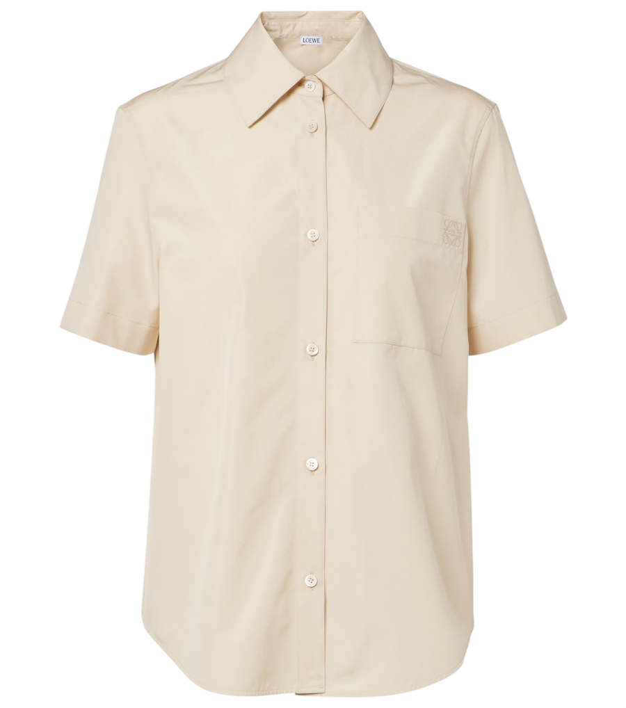 Chemise en popeline de coton Loewe Paula's Ibiza