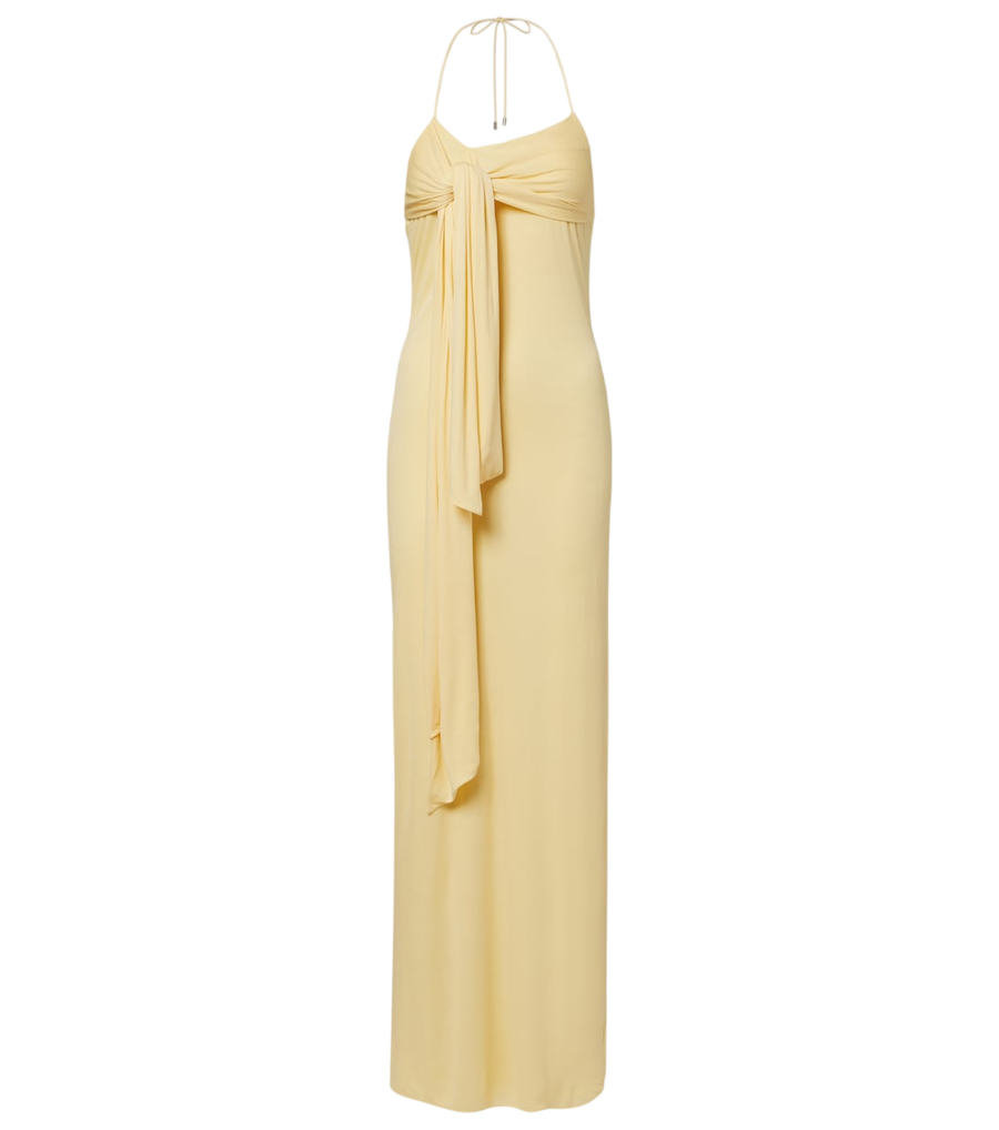 Vestido largo de punto crepé de Loewe Paula's Ibiza