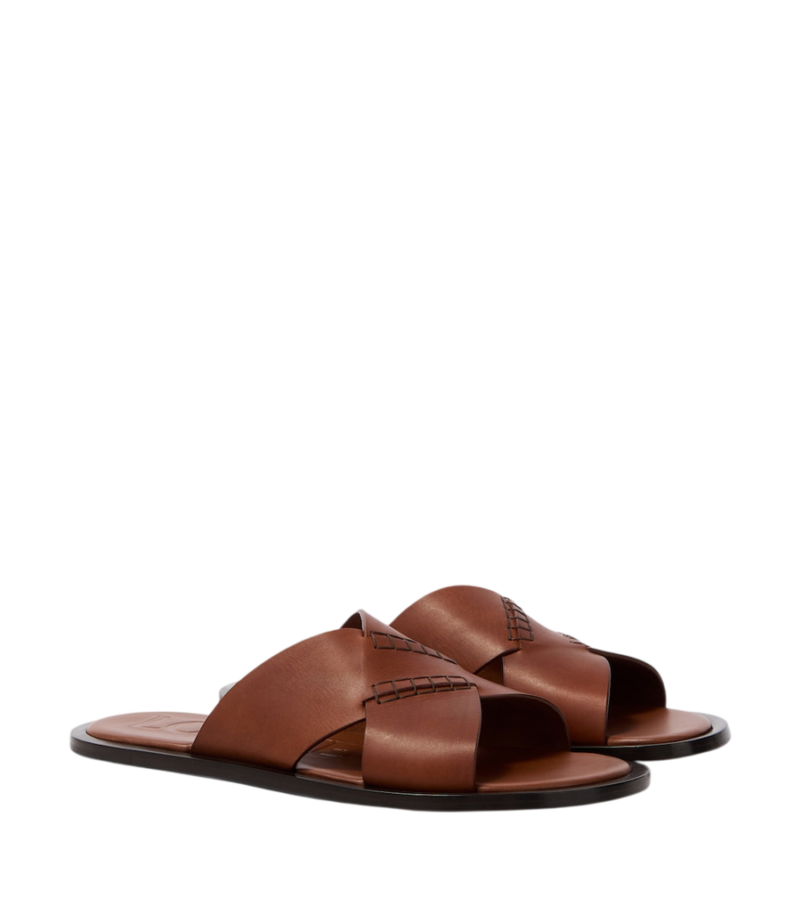 Loewe Paula's Ibiza Flex leather sandals