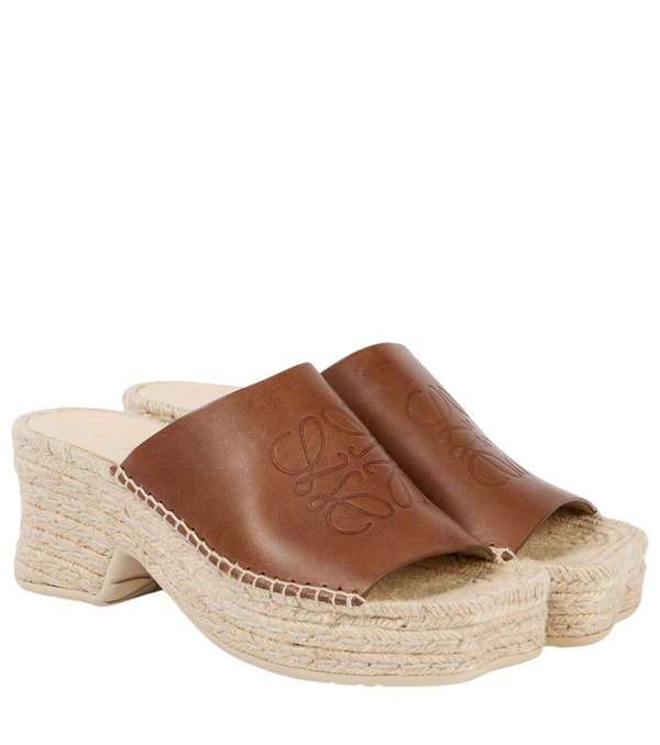 Loewe Paula's Ibiza Petal 80 espadrille mules