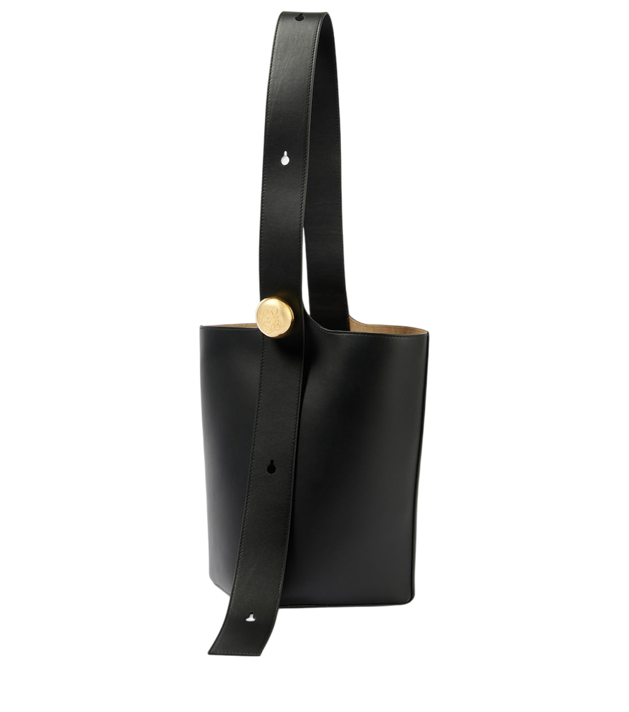 Loewe Pebble Medium leather bucket bag