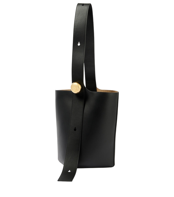 Loewe Pebble Medium leather bucket bag