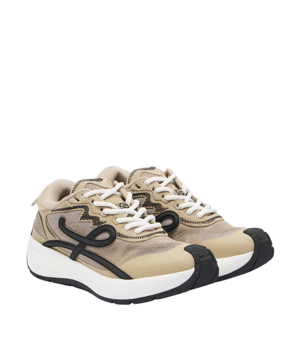 Loewe Pogo mesh-trimmed sneakers