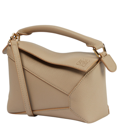 Loewe Puzzle Edge Mini leather top-handle bag [white-bg-v2:b6627372-d043-4133-9c02-92b1b398c75a]