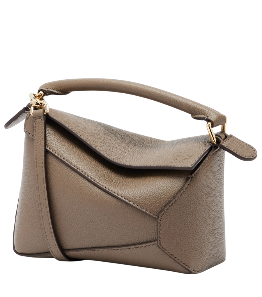 Loewe Puzzle Edge Mini leather top-handle bag