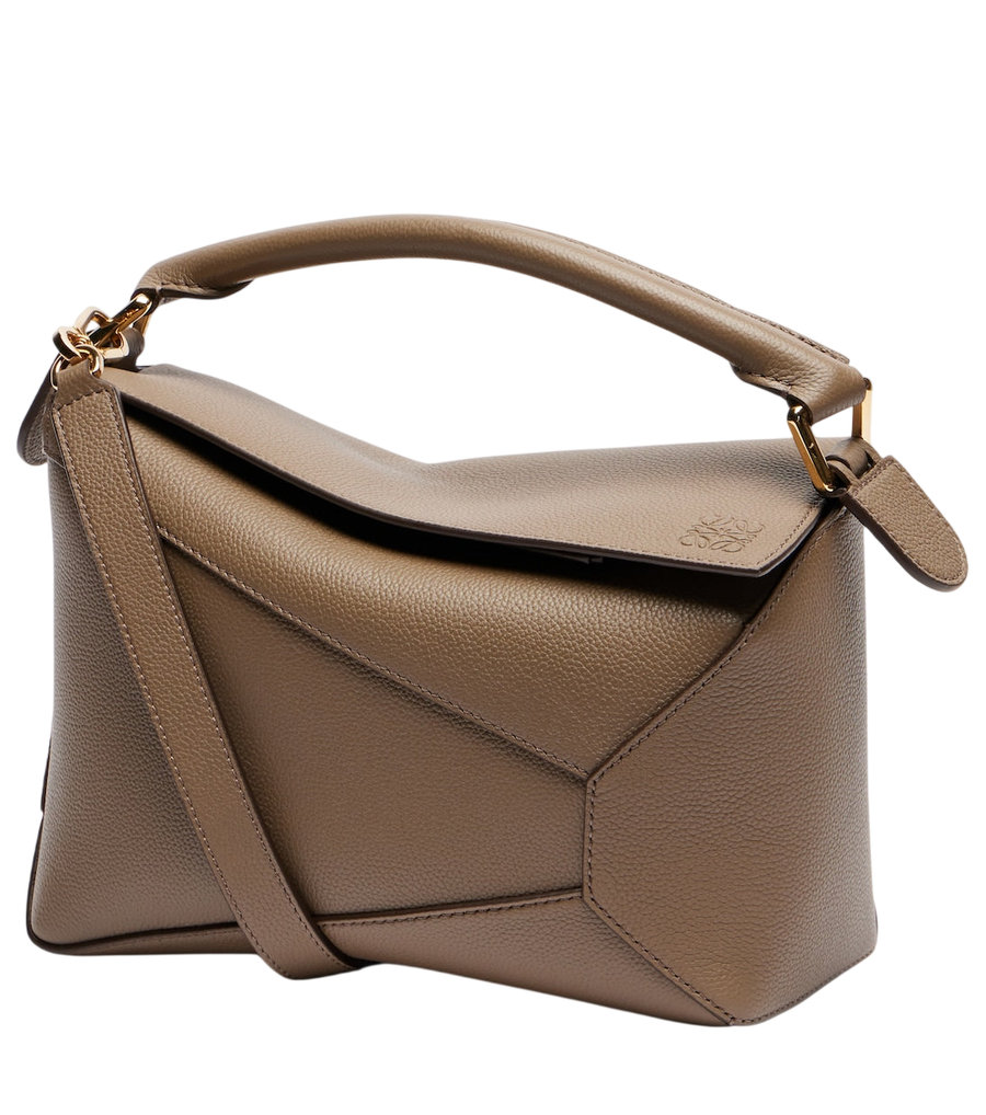 Petit sac porté main Puzzle Edge en cuir de Loewe