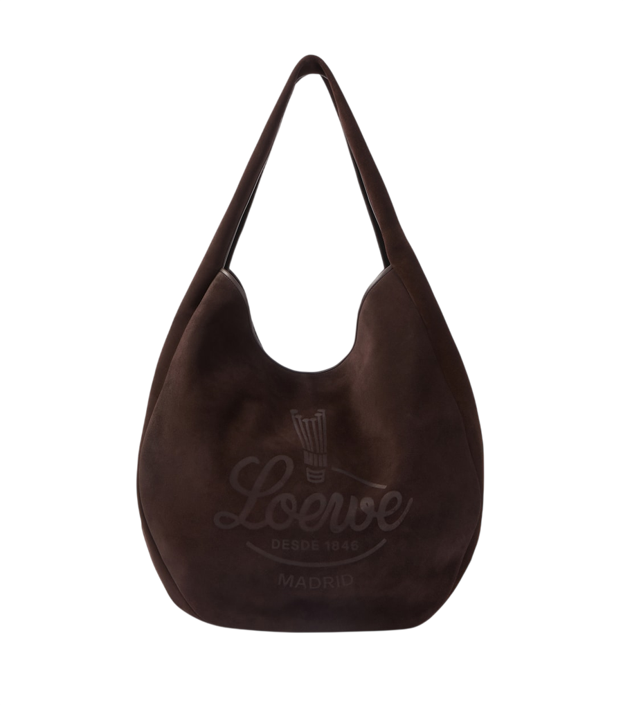 Loewe Roomy suede shoulder bag