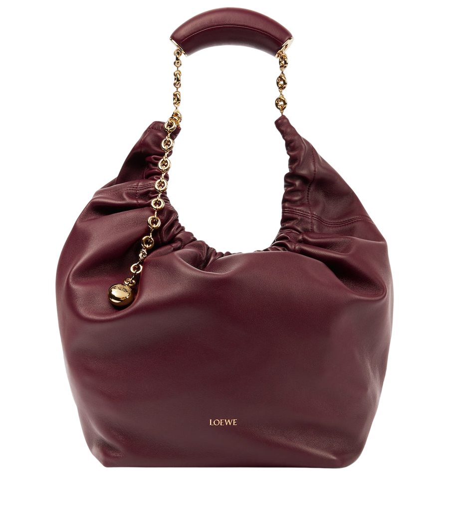 Loewe Squeeze Medium leather shoulder bag