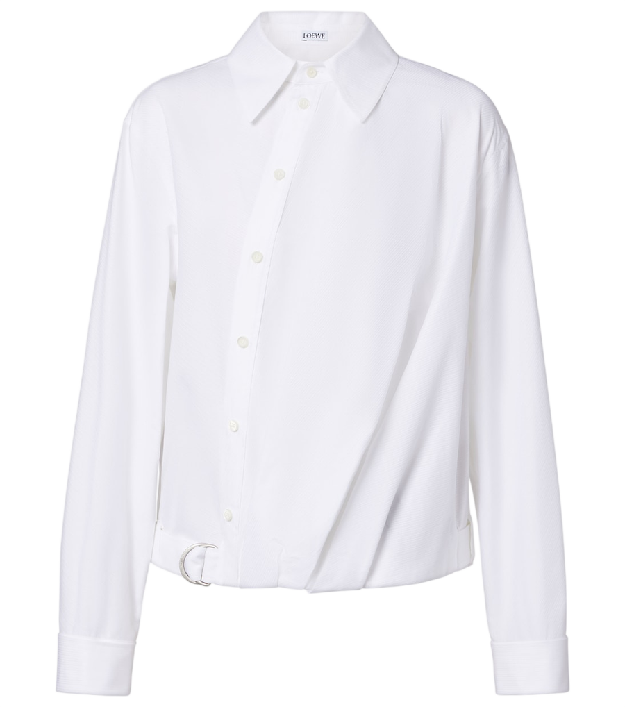 Chemise Loewe en popeline de coton rayée