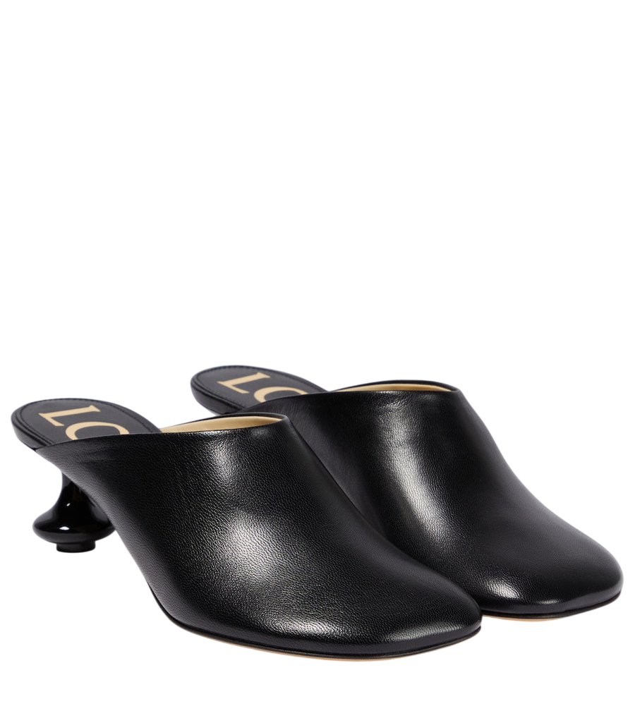 Loewe Toy leather mules
