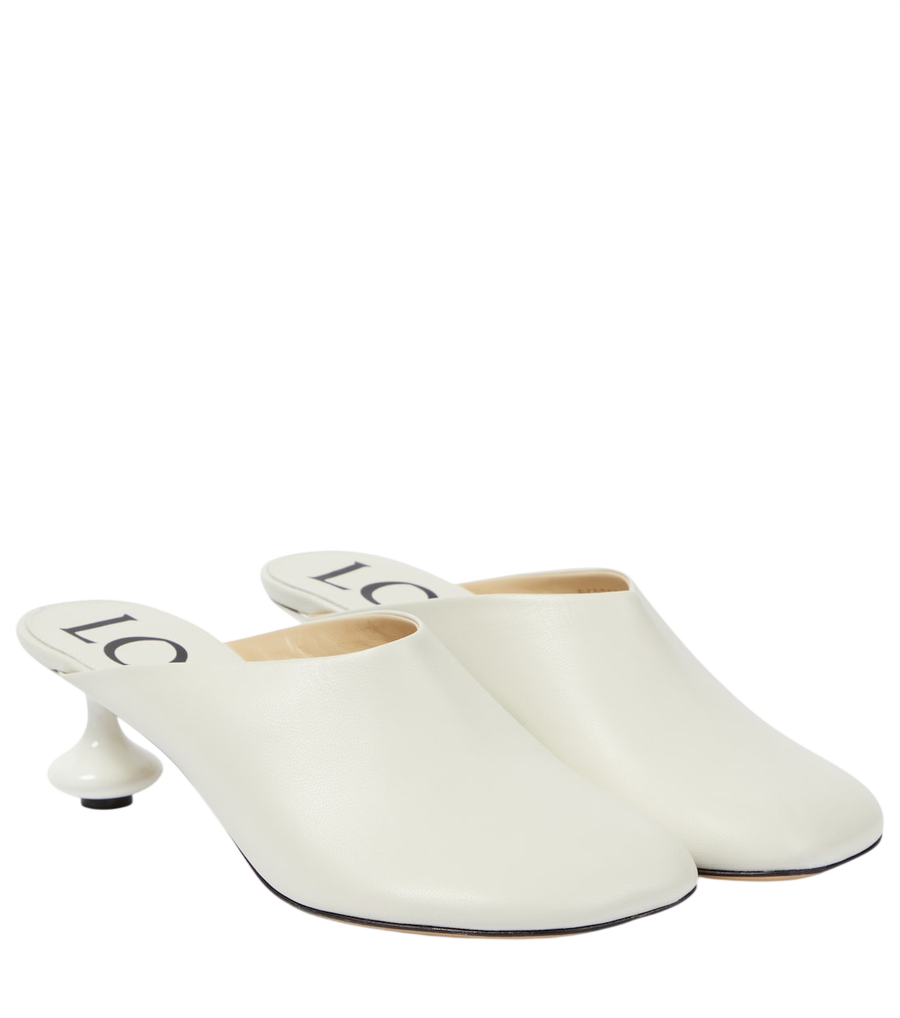 Loewe Mule in pelle giocattolo