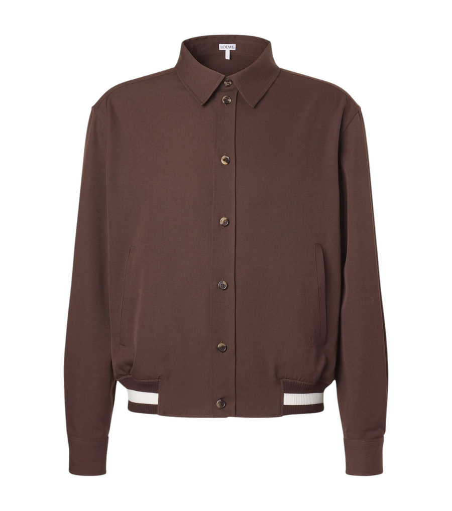 Loewe Wool gabardine blouson jacket