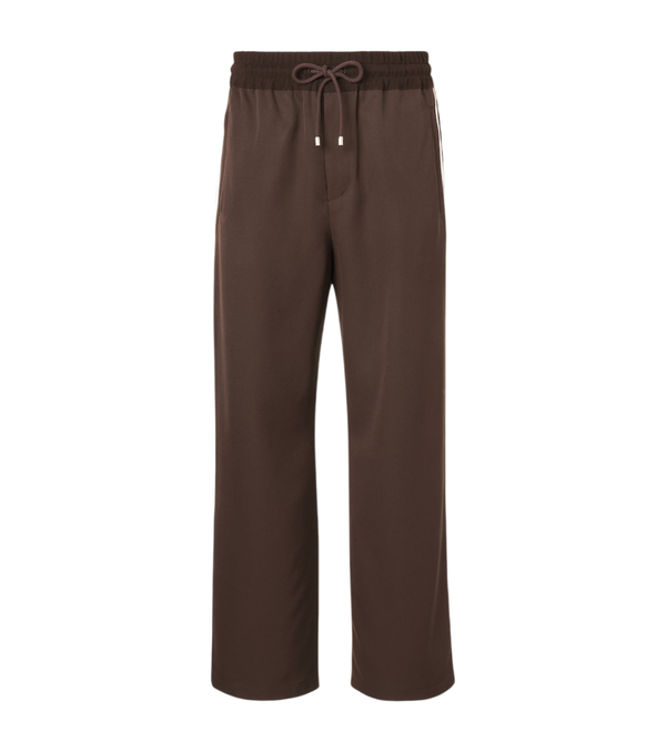 Loewe Wool gabardine wide-leg pants