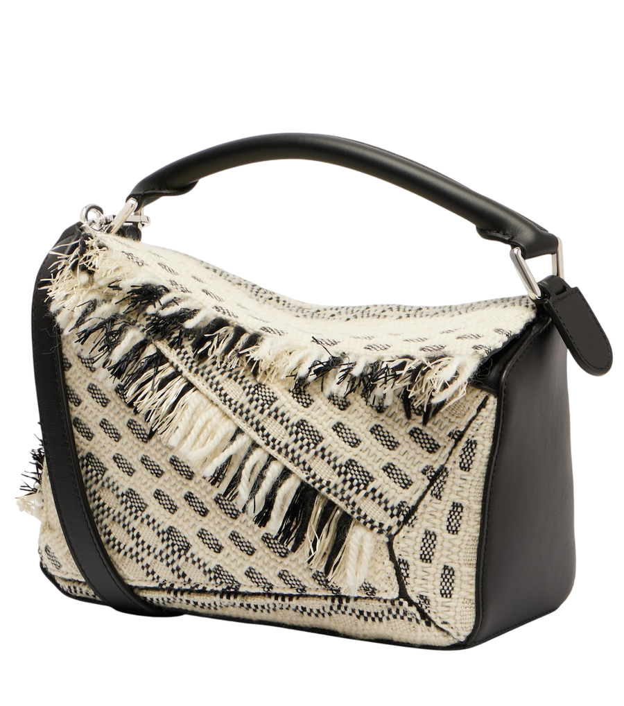 Loewe x Albers Puzzle Small leather top-handle bag