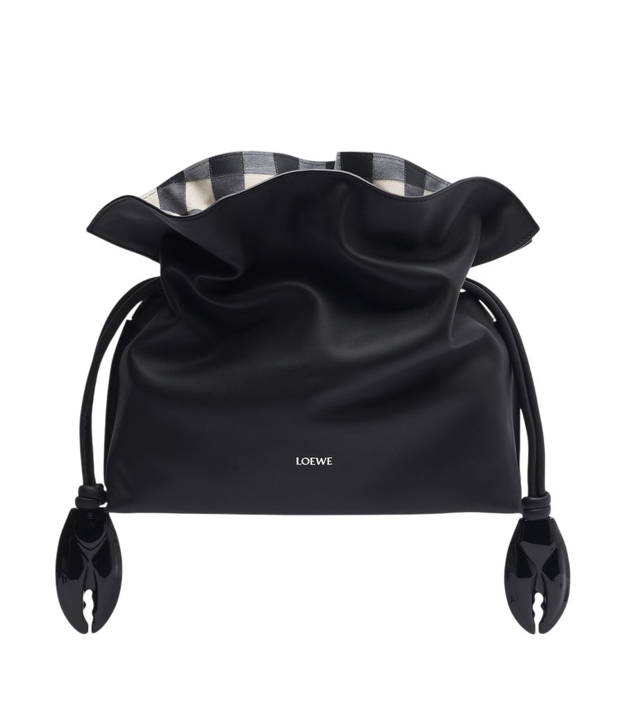 Bolso de mano mediano Flamenco en piel de Loewe x Cosima von Bonin