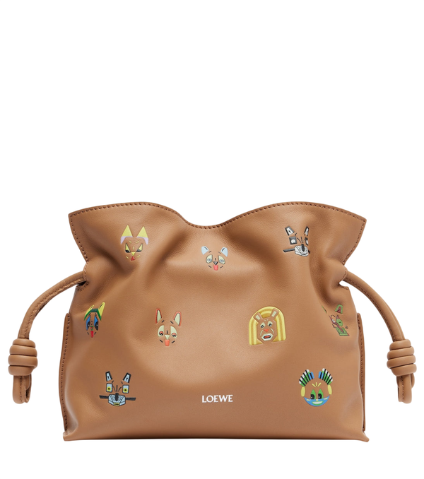 Loewe x Louis Wain Mini clutch Flamenco Cats