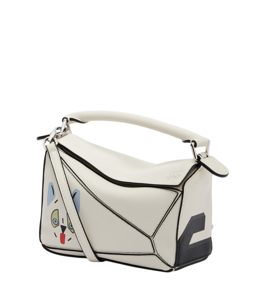 Loewe x Louis Wain Futurist Cat Puzzle Mini top-handle bag