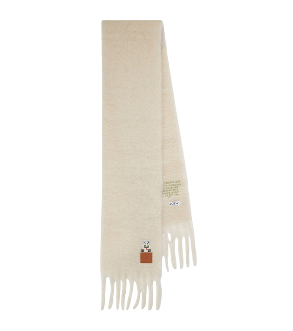 Bufanda de mezcla de lana y mohair Loewe x Louis Wain