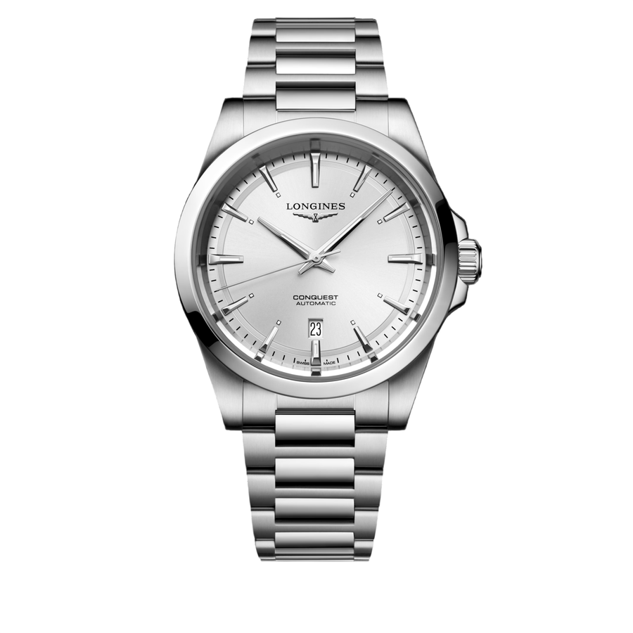 Relógio Longines Conquest 41.00 mm em aço inoxidável
