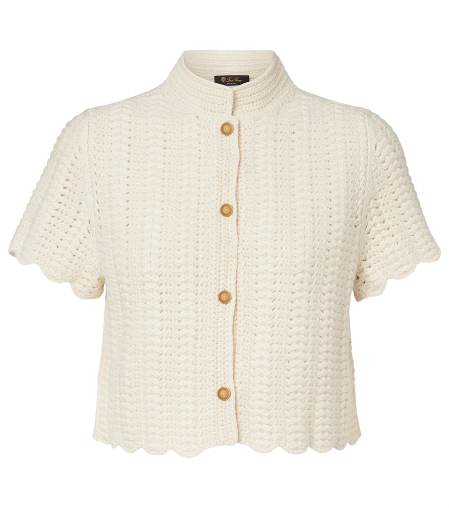 Loro Piana Arola knitted cashmere-blend jacket