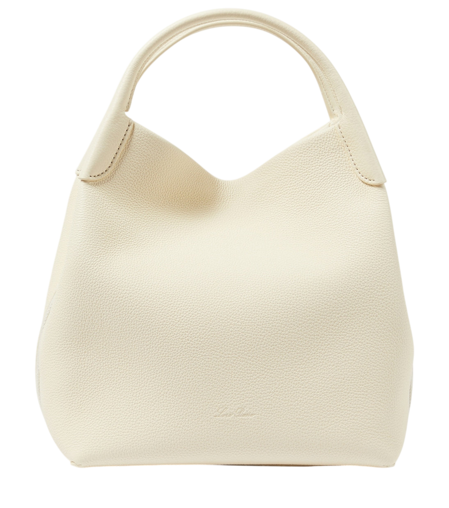 Loro Piana Bale Large leather tote bag