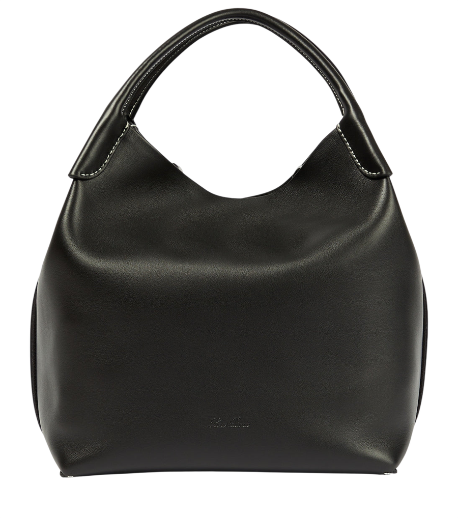 Loro Piana Bale Large leather tote bag