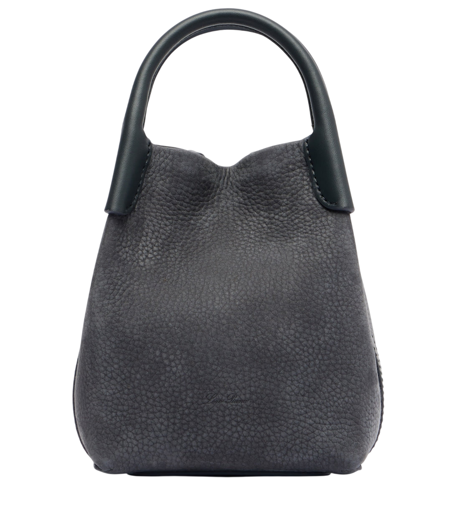 Sac seau Bale Micro en cuir de Loro Piana