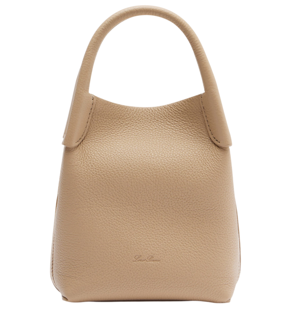 Loro Piana Bale Micro leather tote bag