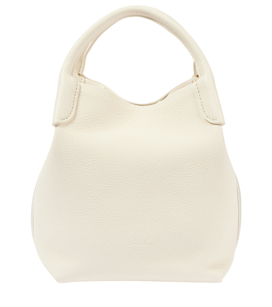 Loro Piana Bale Small leather shoulder bag