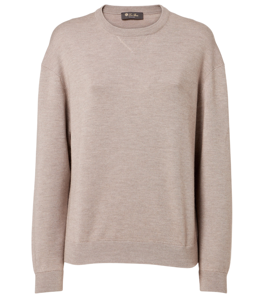 Loro Piana Balfour cashmere, wool, and silk sweater