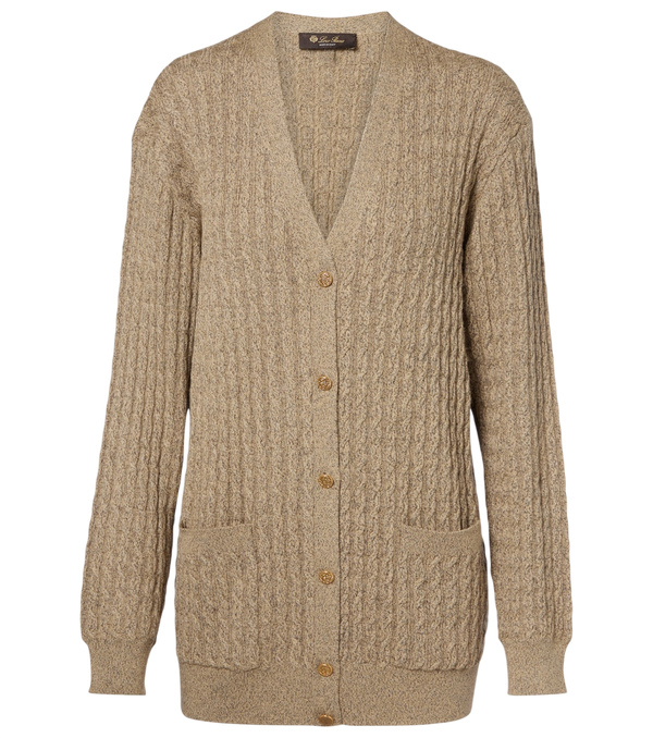 Loro Piana Bihar cable-knit cardigan