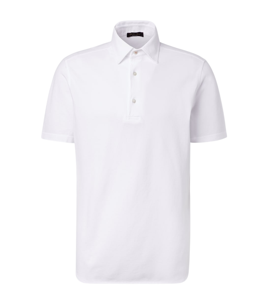 Loro Piana Brenna cotton piqué polo shirt