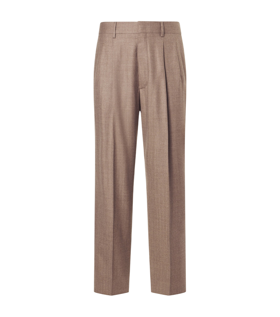 Loro Piana Buxton virgin wool straight pants